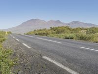 Scenic Mountain Road in Iceland Landscape 003