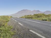 Scenic Mountain Road in Iceland Landscape 004