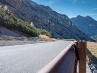 Scenic Mountain Road in Italy: Winding through the Landscape