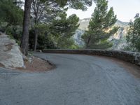 Scenic Mountain Road in Mallorca, Balearic Islands