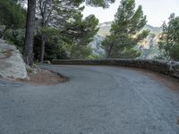 Scenic Mountain Road in Mallorca, Balearic Islands