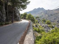 Scenic Mountain Road in Spain Highlands 002