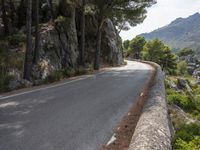 Scenic Mountain Road in Spain Highlands 003