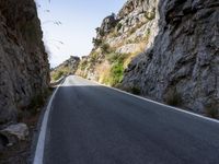 Scenic Mountain Road in Spain Landscape 001