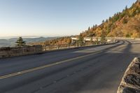 Scenic Mountain Road in USA on a Clear Day - Autumn Landscape 003