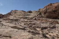 Scenic Nevada Desert Landscape with Red Rocks