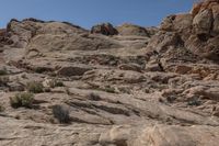 Scenic Nevada Desert Landscape with Red Rocks