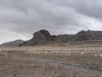 Scenic off-road track in Utah, USA
