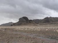 Scenic off-road track in Utah, USA