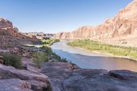 the red rock canyon is scenic and is well described to be a nature trail for you to hike around