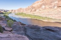 the red rock canyon is scenic and is well described to be a nature trail for you to hike around