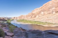 the red rock canyon is scenic and is well described to be a nature trail for you to hike around