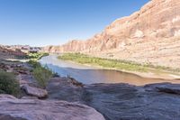 the red rock canyon is scenic and is well described to be a nature trail for you to hike around