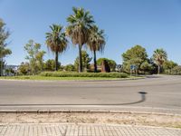 Scenic Residential Road in Mallorca, Spain 001