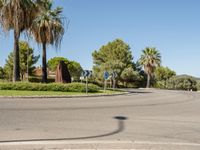 Scenic Residential Road in Mallorca, Spain 004