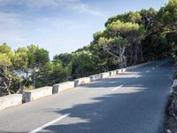 Scenic Road along the Spanish Coastal Landscape