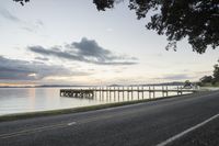 Scenic Road Auckland Ocean Horizon