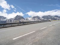 Scenic Road in Austria with Clear Sky and Mountain Landscape