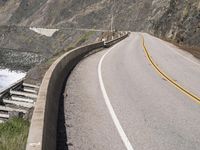 Scenic Road through Big Sur: Ocean and Mountains