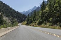 Scenic Road in British Columbia: Exploring the Highland Forest