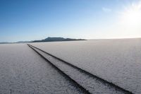 Scenic Road in California Desert