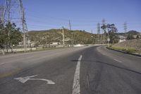 Scenic Road in California, Los Angeles