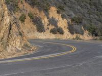 Scenic Road in California, USA - Mountain Landscape