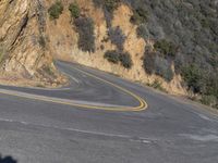 Scenic Road in California, USA - Mountain Landscape