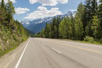 Scenic Road in Canada's Highlands