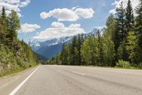 Scenic Road in Canada's Highlands