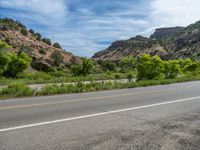 Scenic Road in Colorado: A Beautiful Landscape by the River