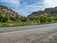 Scenic Road in Colorado: A Beautiful Landscape by the River