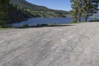 Scenic Road through Crested Butte in Colorado, USA