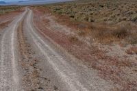 Scenic Road in California Desert