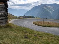 Scenic Road in the Highlands of Austria, Europe