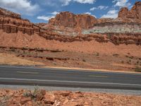 Scenic Road on Highway 12 in Utah