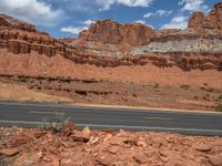 Scenic Road on Highway 12 in Utah