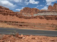 Scenic Road on Highway 12 in Utah