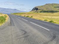 Scenic Road through Icelandic Highland