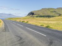 Scenic Road through Icelandic Highland