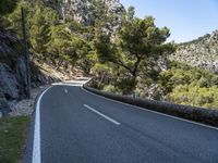 Scenic Road in Mallorca, Spain