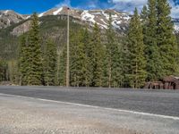 Scenic Road in Ironton, Colorado: Snow-Covered Trees