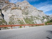 Scenic Road in Italy with Mountain View