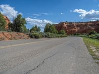 Scenic Road and Landscape in Kodachrome Basin