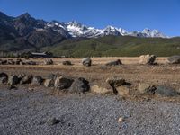 Scenic Road in Lijiang, China