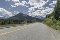 Scenic Road in Lillooet, British Columbia Landscape 001