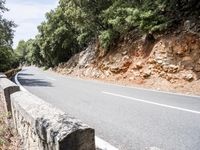 Scenic Road through Lush Spanish Landscape