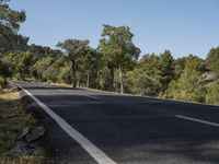 Scenic Road in Mallorca, Balearic Islands, Spain