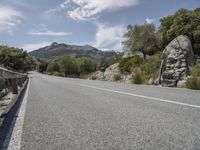 Scenic Road in Mallorca, Balearic Islands, Spain