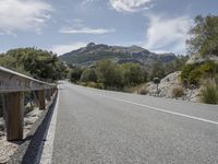 Scenic Road in Mallorca, Balearic Islands, Spain